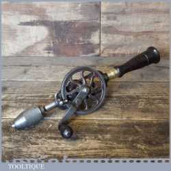 Antique Millers Falls No 2 Egg Beater Hand Drill - Good Condition