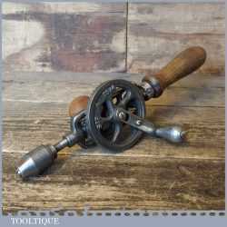 Vintage Double Pinion Egg Beater Hand Drill Broad Arrow 1944 - Good Condition