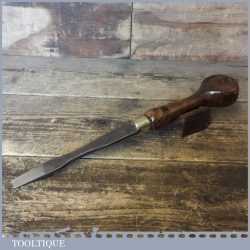 Vintage London Pattern 14” Turnscrew Screwdriver Beech Wood Handle - Refurbished