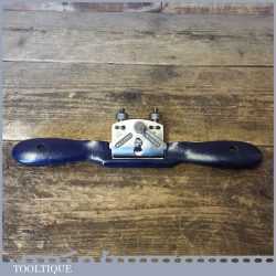 Vintage Record No: 0151 Adjustable Flat Sole Metal Spokeshave - Refurbished