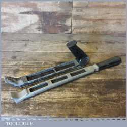 Two Vintage Surform Flat Rasping Tools With Alloy Bodies - Good Condition