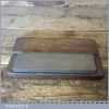 Vintage 8” x 2” Medium Grit Oil Stone Nice Old Pine Box - Good Condition