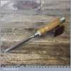 Vintage Wm Marples Sheffield Heavy Duty 5/16” Sash Mortice Chisel - Good Condition