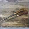 2 No: Vintage 11” Cabinet Makers Beech Wood Handled Screwdrivers - Refurbished