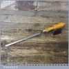 Vintage Wm Marples 1/2” Pattern Makers Bevel Edge Paring Chisel - Sharpened & Honed