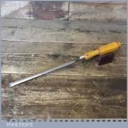 Vintage Wm Marples 1/2” Pattern Makers Bevel Edge Paring Chisel - Sharpened & Honed