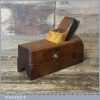 Vintage Beech and Boxwood Sliding Box Chamfer Plane - Good Condition