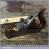 Antique Scottish Pattern Steel Smoothing Plane Dovetailed Sole - Rosewood Infill Mathieson Iron