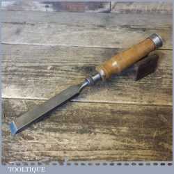 Vintage F. Woodcock Of Sheffield Heavy Duty 3/4” Sash Mortice Chisel 1947 - Sharpened & Honed (Copy)