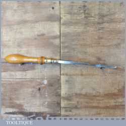 Nice vintage Marples and Sons boxwood and brass pad