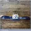 Vintage Record No: 0151 Flat Soled Adjustable Spokeshave - Fully Refurbished