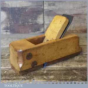 Vintage Carriage Makers Coach Door Rabbet Plane - Sorby Iron Vintage Carriage Makers Coach Door Rabbet Plane - Sorby Iron