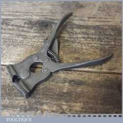 Vintage Starrett Co USA Piano Or Music Wire Cutting Pliers - Good Condition