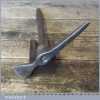 Antique Masons Hand Forged Strapped Pick Hammer Adze - Good Condition
