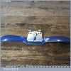 Vintage Record No: 0151 Flat Soled Adjustable Spokeshave - Fully Refurbished