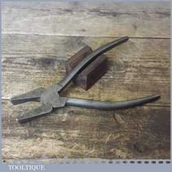 Vintage English Leatherworking Heavy Duty Stretching Pliers - Good Condition