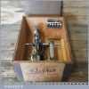 Vintage Boxed Lewin Combination Multi Plane With Cutters - Good Condition
