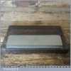 Vintage Boxed 8” x 2″ Medium Grit Carborundum Oil Stone - Good Condition