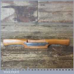 Good Vintage Beech Wood Spokeshave Hall Sheffield 1944 - Very Good Condition
