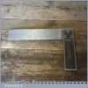 Vintage 9” Rabone No: 1905 Cast Steel Carpenters Try Square - Good Condition