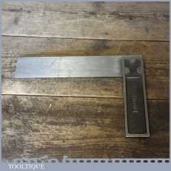 Vintage 9” Rabone No: 1905 Cast Steel Carpenters Try Square - Good Condition