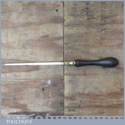 Vintage Rosewood & Brass Padsaw With Good Blade - Refurbished