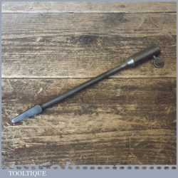 Unusual Vntage 8 ½“ Extension For Brace Auger Bits Thumb Screw Lock - Good Condition