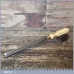 Vintage C Nurse & Co Forged Steel 1” Paring Chisel - Good Condition