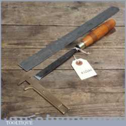 Vintage Forged Steel Carving Chisel by Murry of Manchester