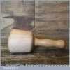 Nice Beech Wood Woodcarving Mallet Ash Handle - Unused Condition