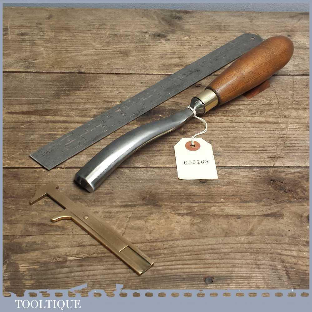 Vintage Forged Steel Carving Chisel In Sheffield - Sharpened & Honed