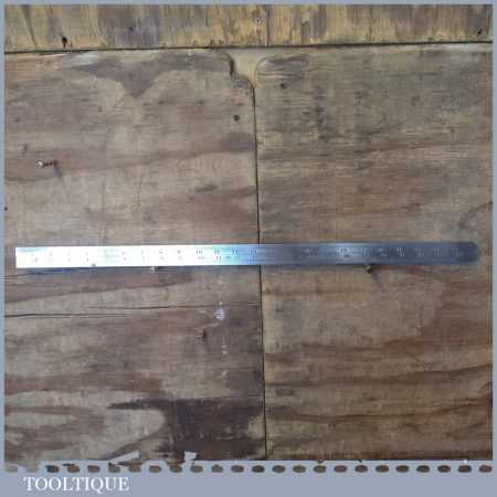 Vintage Chesterman 24” Imperial Steel Contraction Ruler No: 618D – Good ...