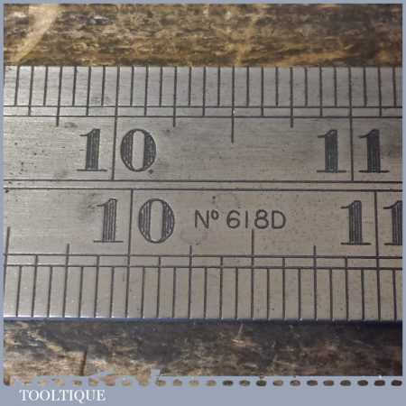 Vintage Chesterman 24” Imperial Steel Contraction Ruler No: 618D – Good ...