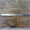 Vintage Chesterman Of Sheffield 24” Imperial Steel Ruler No: 310D - Good Condition