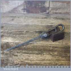 Vintage Pre war German Cast Steel Padsaw Handle Saw Blade - Good Condition