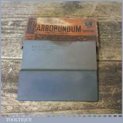 2 No: Vintage Fine Grit Carborundum Slip Stones - Good Condition