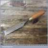 Vintage Buck & Ryan 1¾” Wide Patternmakers Bevel Edge Chisel - Lapped Flat