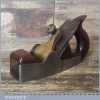 Antique Alex Mathieson Dovetailed Smoothing Plane Rosewood Infill