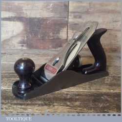 Modern Stanley England No: 4 Smoothing Plane - Fully Refurbished Ready To Use