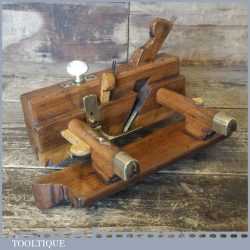 Rare E Preston & Sons Sash Fillister Beech With Boxwood Wedges - Good Condition