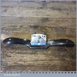 Vintage Stanley No: 151 Flat Soled Adjustable Iron Metal Spokeshave - Good Condition