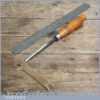 Vintage Forged Steel Carving Chisel By S J ADDIS Of Sheffield