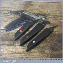 Vintage Goscut Plastic Laminate Cutting Tool With 3 No: Blades - Good Condition