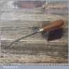 Vintage 1/4” Wide Edward Preston No: 25 Spoon Gouge Chisel - Good Condition