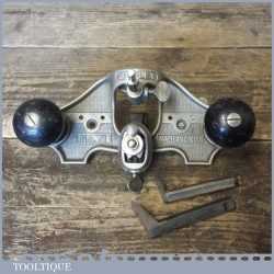Vintage Stanley England No: 71 Hand Router Plane Complete - Excellent Condition