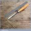 Vintage Forged Steel Carving Chisel by Marples Hibernia