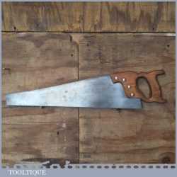  Vintage Spear & Jackson 21” Rip Saw With 6 TPI - Fully Refurbished Sharpened