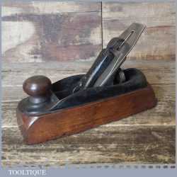 Vintage Stanley Rule And Level No: 24 Transitional Smoothing Plane - Good Condition