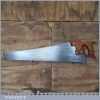 Superb Vintage Philadelphia Henry Disston 24” Cross Cut Hand Saw 8 TPI - Sharpened Refurbished