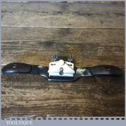 Vintage Stanley Flat Soled Adjustable Spokeshave - Fully Refurbished